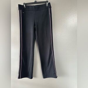 Ralph Lauren Black Pants with Pink Stripes